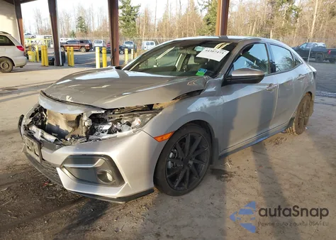 2020 Honda Civic Sport z USA, uszkodzony, nr VIN SHHFK7H40LU418745